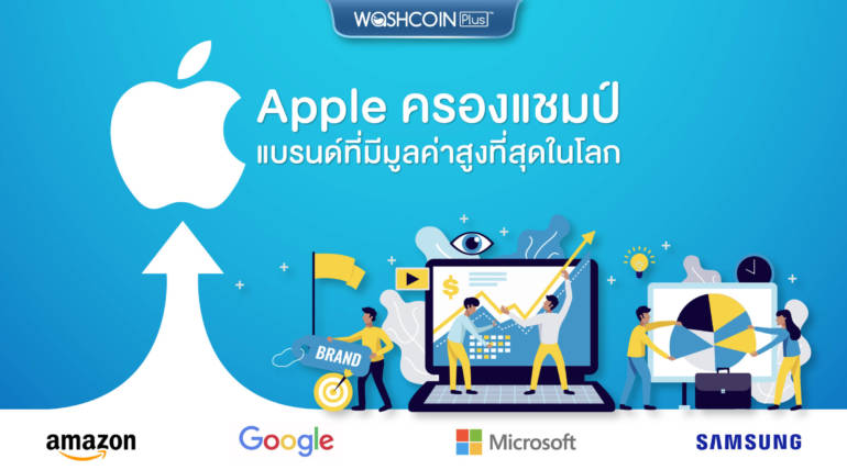 Apple ครองแชมป์แบรนด์มูลค่าสูงสุดในโลก, Amazon, Samsung ติด Top 5